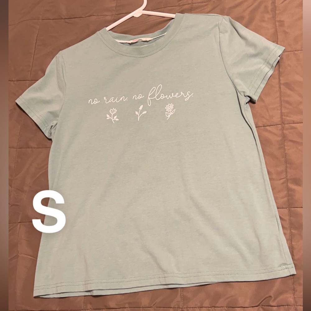 No Rain No Flowers Tshirt